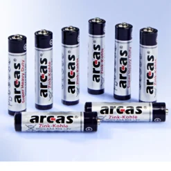 AAA Mikro-Batterien, 8er-Set