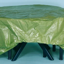 Abdeckhaube für Tisch + 4 Gartenstühle