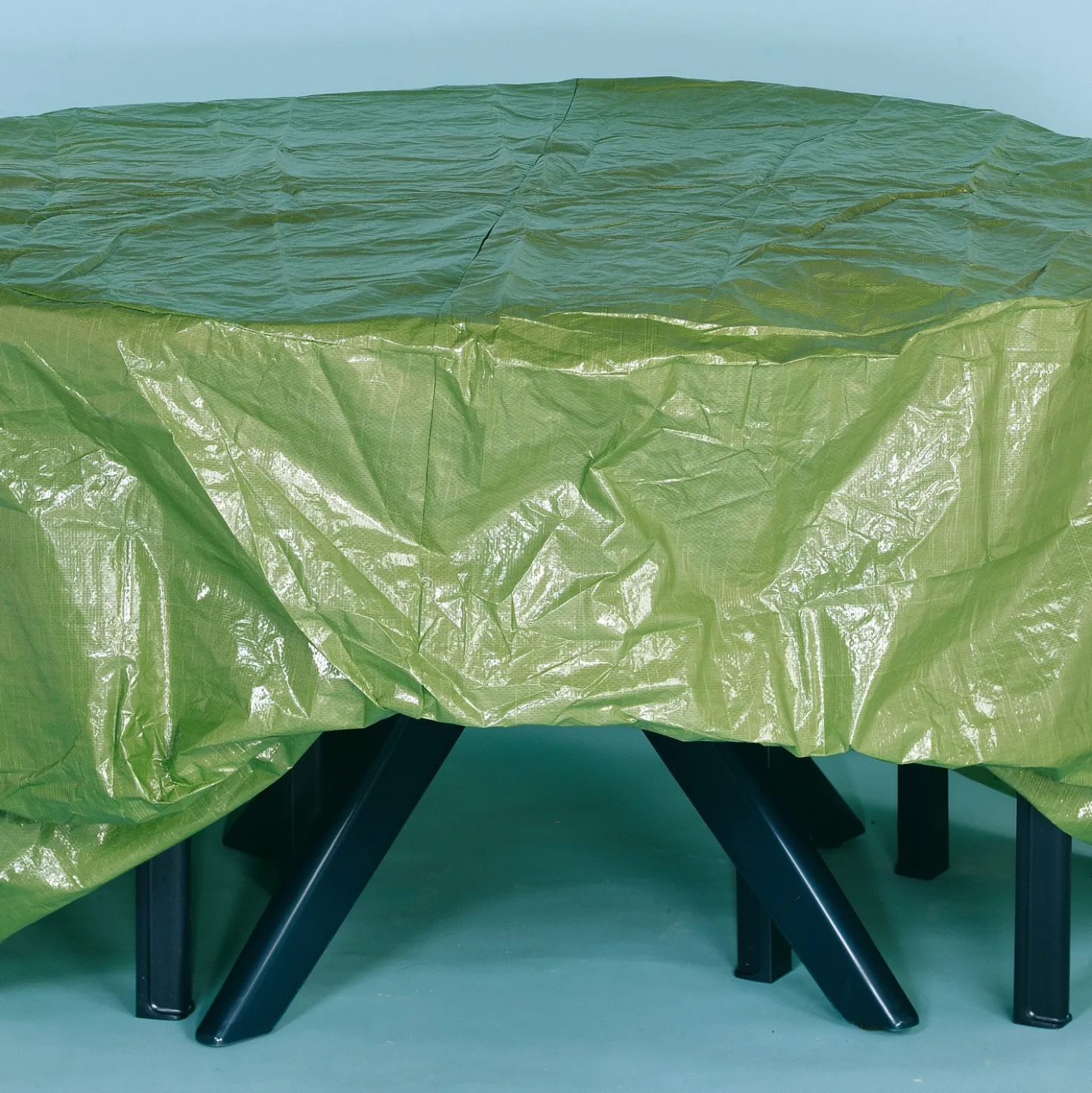 Abdeckhaube für Tisch + 4 Gartenstühle