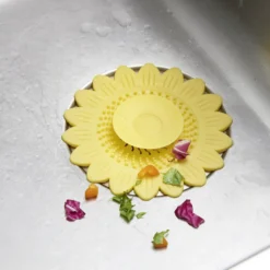 Abfluss-Stöpsel "Sonnenblume" 2er-Set Basilico