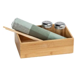 Ablage „Terra“ L, 2er Set, Bambus WENKO