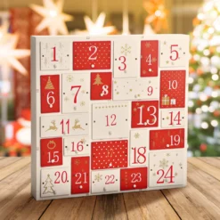 Adventskalender aus Holz
