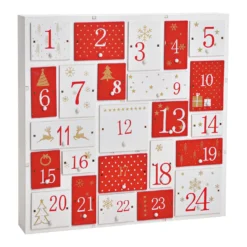 Adventskalender aus Holz