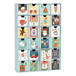 Adventskalender individuell befüllbar, 24 Boxen