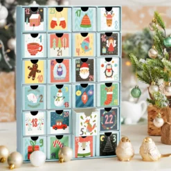 Adventskalender individuell befüllbar, 24 Boxen