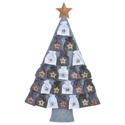 Adventskalender Tannenbaum aus Filz