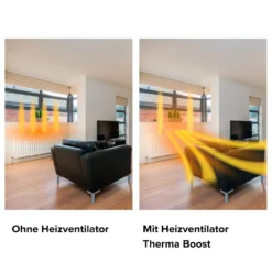 Akku-Ventilator Therma Boost INVICTUS