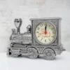Analog Wecker mit Quarz-Uhrwerk "Lokomotive"