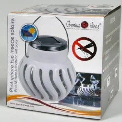 Anti-Mücken-Windlicht mit Solar Genius Ideas®