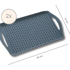 Antirutsch-Tabletts, 2er-Set