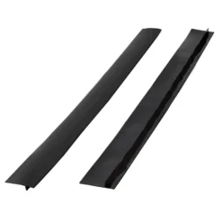 Arbeitsplatten-Lückenfüller schwarz 2er-Set