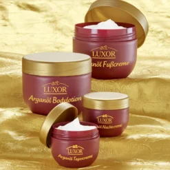 Arganöl Tages- & Nachtcreme, 2er-Set Luxor