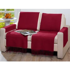 Armlehnenschoner bordeaux 50 x 70 cm, 2er-Set