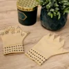 Arthritis Kompressionshandschuhe beige fingerlos magnetisch Java