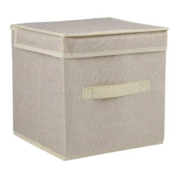 Aufbewahrungsboxen aus Filz faltbar 2er-Set