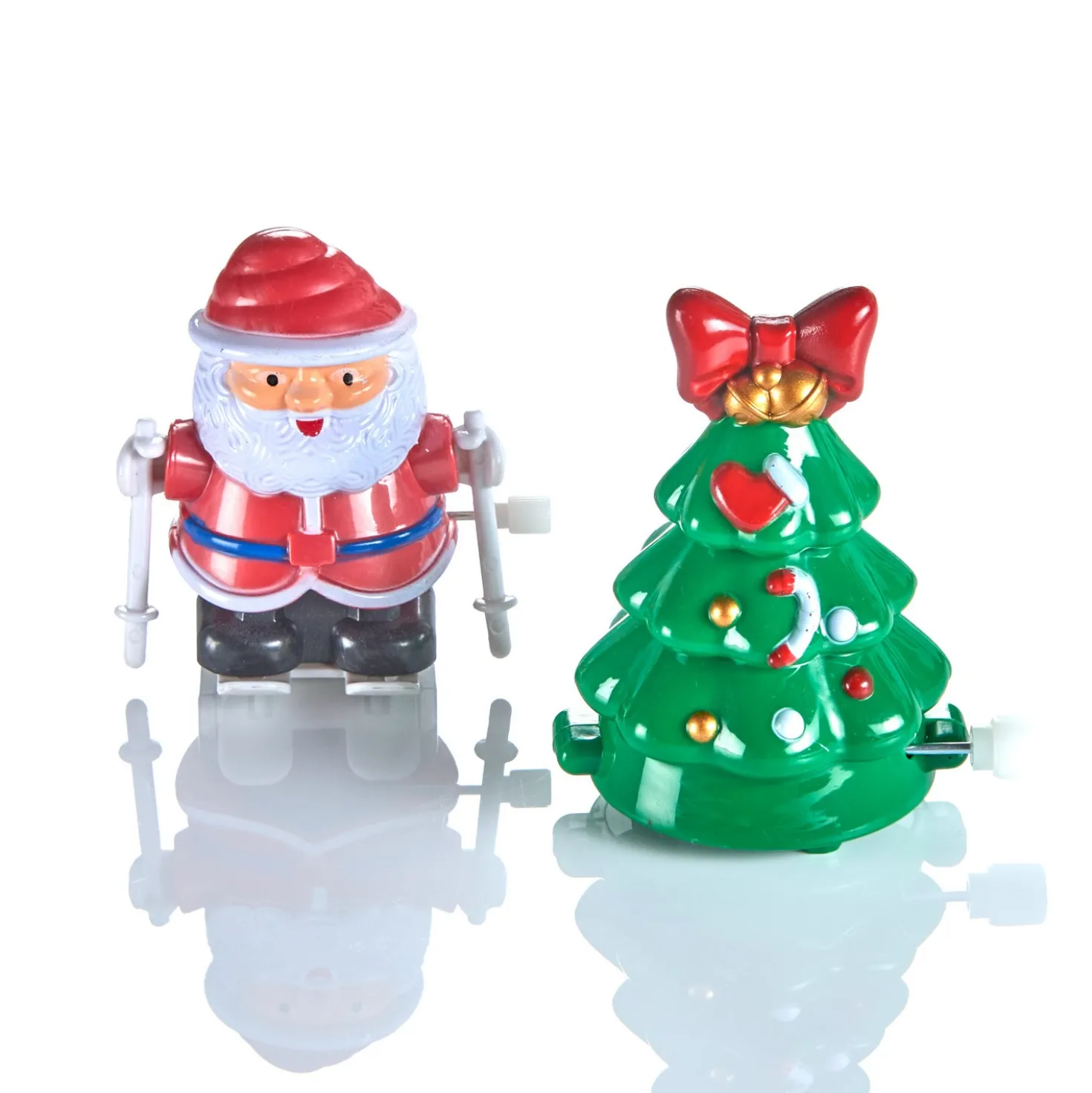 Aufziehspielzeug Weihnachtsbaum