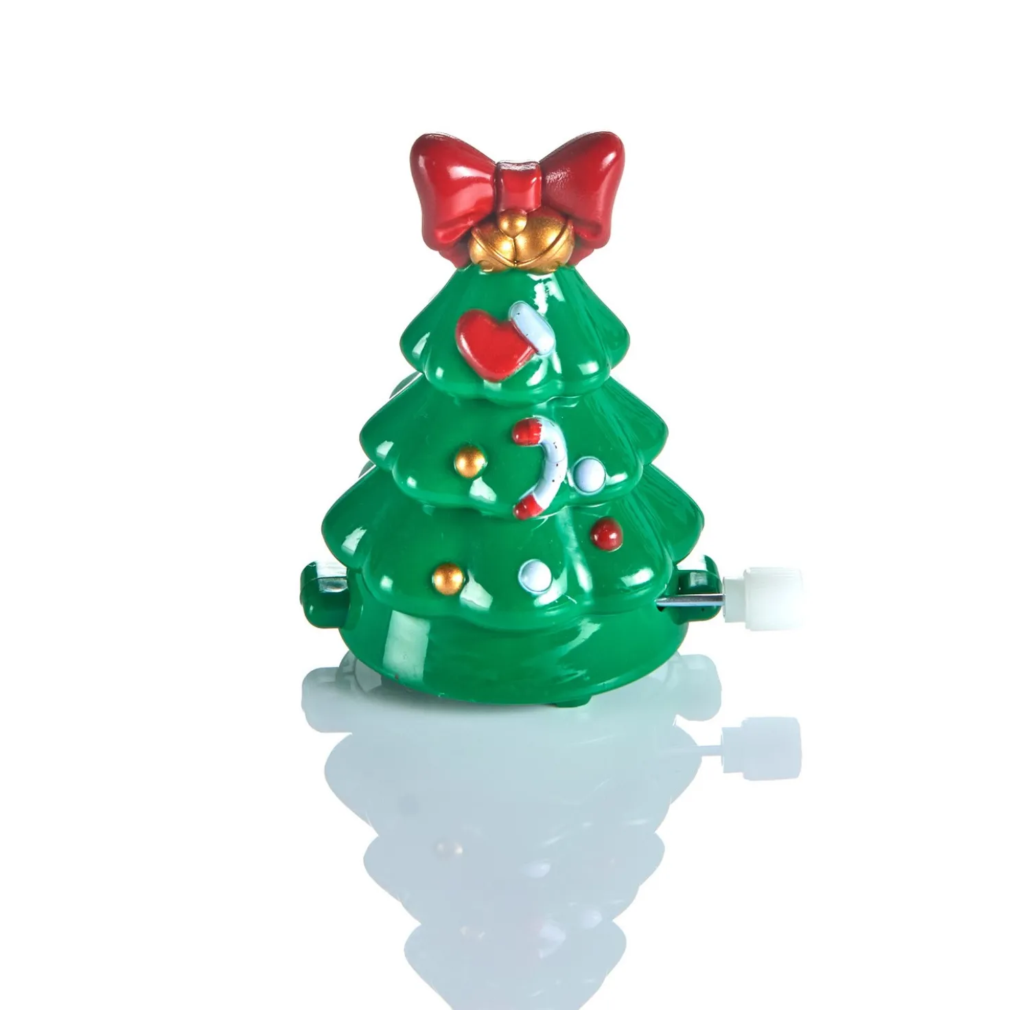 Aufziehspielzeug Weihnachtsbaum