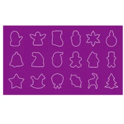 Ausstechformen-Set Weihnachten 18-teilig PATISSE