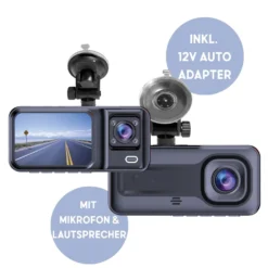 Auto Dashcam Dual Kamera CCT-2500 Denver