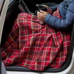 Auto-Reisedecke mit Tragegurt