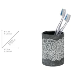 Bad-Accessoire Set „Anfo“, 3-tlg. aus Keramik WENKO