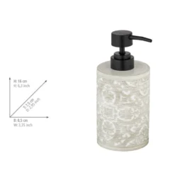 Bad-Accessoire Set „Ortezzano“, 3-tlg. aus Polyresin WENKO