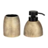 Bad-Accessoire Set „Tremea“, 2-tlg., bronze WENKO