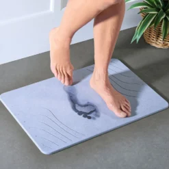 Badematte aus Diatomit Clarsen