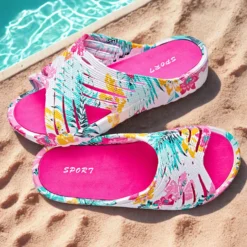 Bade-Pantolette "Nika" pink