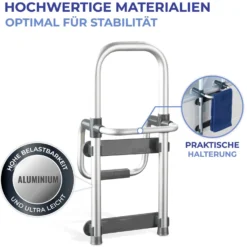 Badewannen-Einstiegshilfe „Secura“ Anthrazit Maximex