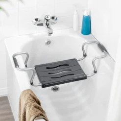 Badewannensitz „Secura“ Silber WENKO