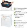 Badhocker Wing 2-in-1 Weiß WENKO