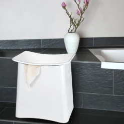 Badhocker Wing 2-in-1 Weiß WENKO