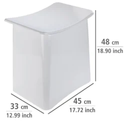 Badhocker Wing 2-in-1 Weiß WENKO