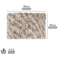 Badteppich Lerici weiß-beige WENKO
