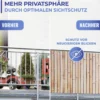 Balkon-Sichtschutz Bambus MAXIMEX