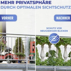 Balkon-Sichtschutz Efeu 5 m MAXIMEX