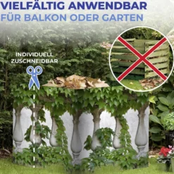Balkon-Sichtschutz Efeu 5 m MAXIMEX