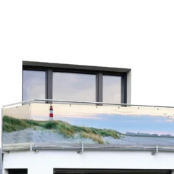 Balkon-Sichtschutz Nordseeküste MAXIMEX