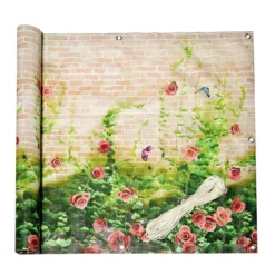 Balkon-Sichtschutz "Rosen" Gainsborough