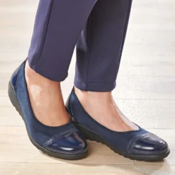 Ballerina "Frieda" dunkelblau