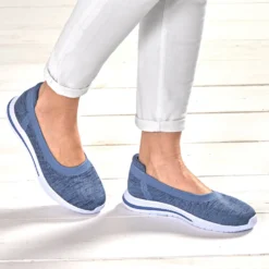 Ballerina "Sporty" blau