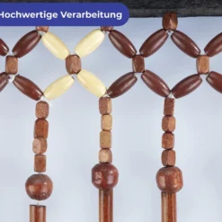 Bambusvorhang Holzperlen MAXIMEX