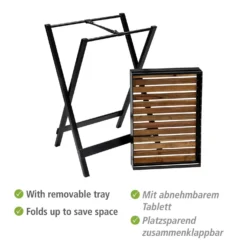 Beistelltisch mit Tablett Taba WENKO