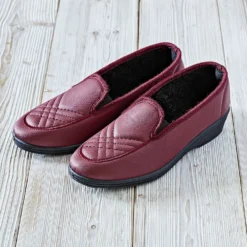 Bequemschuh Rosa bordeaux