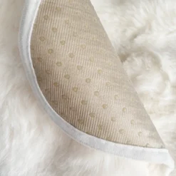 Bettvorleger Bubble-Fleece grau Eldo