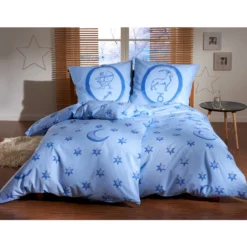 Bettwäsche "Schütze" hellblau, 2-tlg.