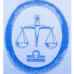 Bettwäsche "Waage" hellblau, 2-tlg.