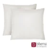 biberna Feinjersey-Kopfkissenbezug Doppelpack grau, 2x 40x40 cm