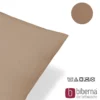 biberna Feinjersey-Kopfkissenbezug Doppelpack macchiato, 2x 40x40 cm